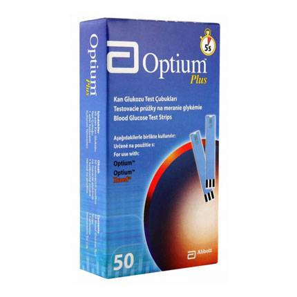 Abbott Optium Plus Kan Glukozu Test Çubukları 50 Adet