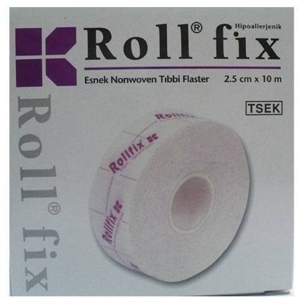 Roll Fix Hipoallerjenik Nonwoven 2.5cm x 10m Esnek Tıbbi Flaster